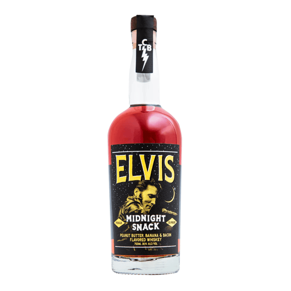 Elvis Midnight Snack Flavored Tennessee Whiskey 750ml front bottle