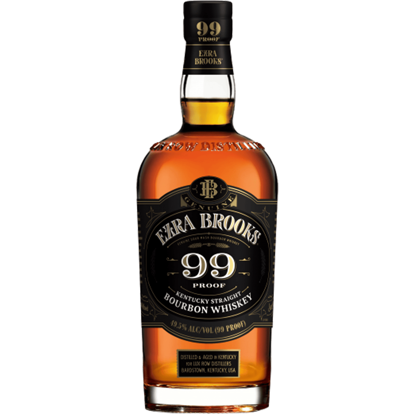 Ezra brooks 99 Proof Bourbon - Liquor On Broadway