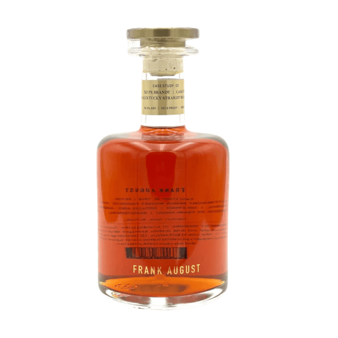 Frank August Bourbon Case Study 02 XO PX Brandy Casks 750ml - Liquor On Broadway