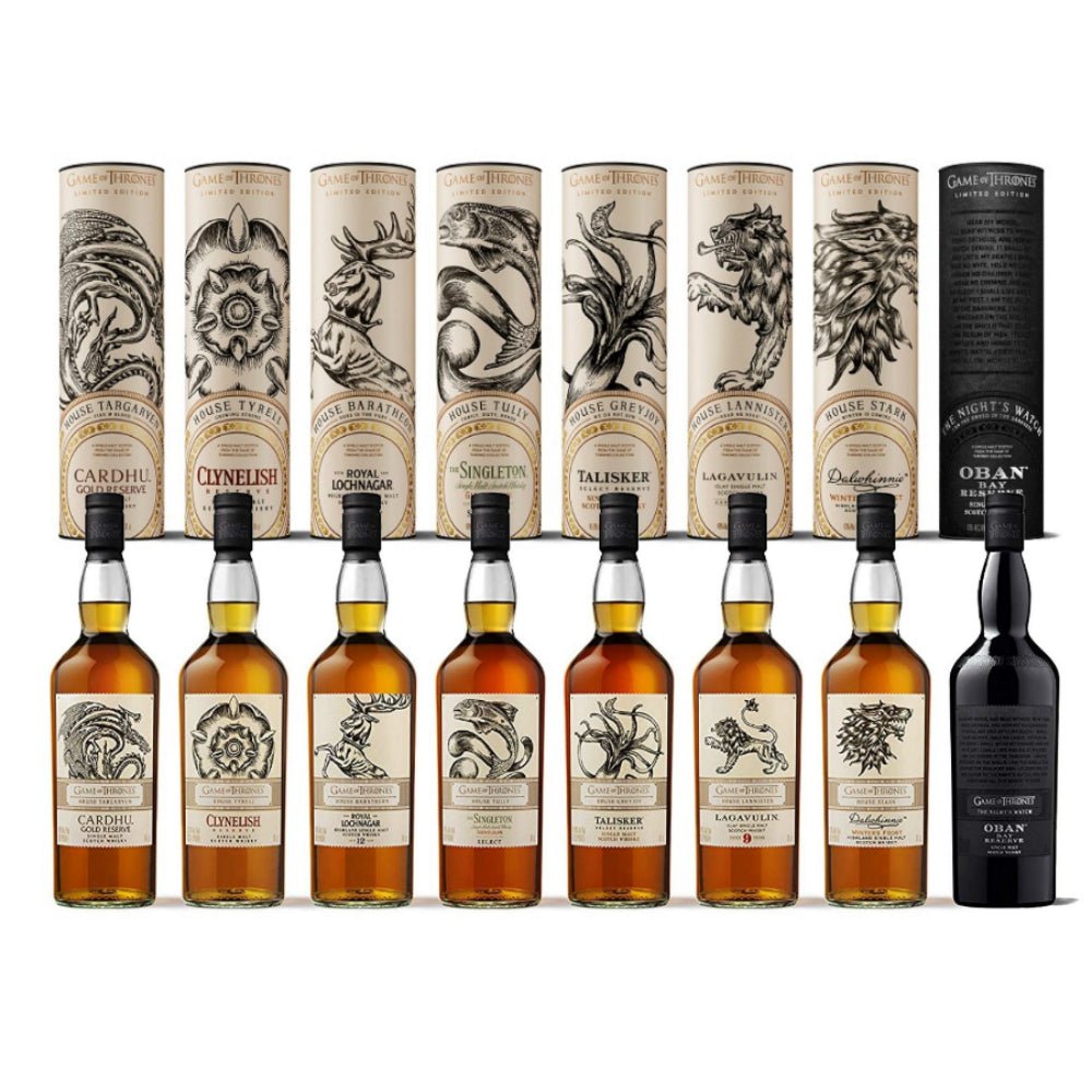 Game Of Thrones Whiskey Scotch Collection Set 750ml - Liquor On Broadway