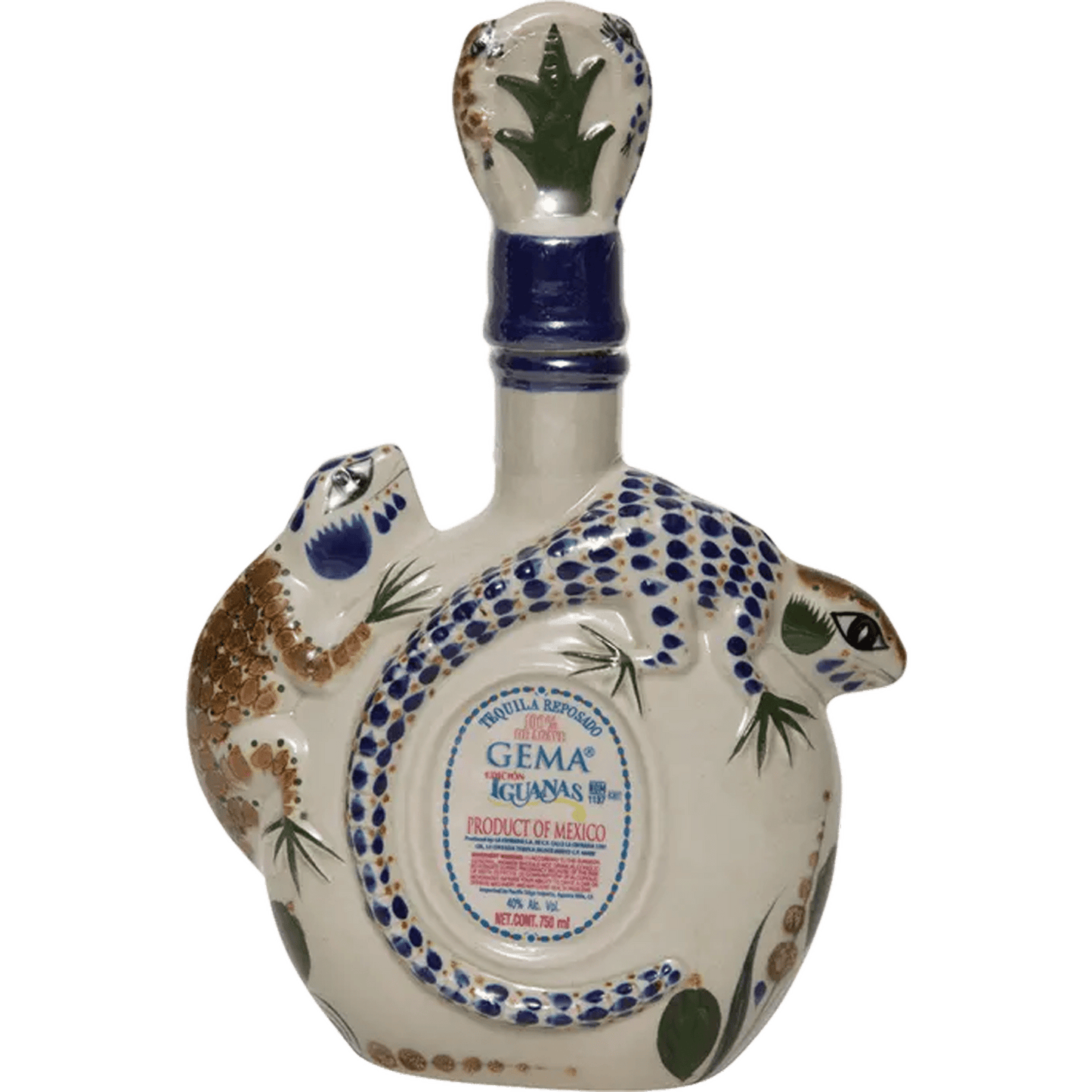 Gema Reposado Iguanas Tequila - Liquor On Broadway