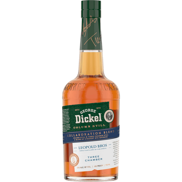 George Dickel x Leopold Bros Collaboration Blend Rye Whisky 750ml bottle