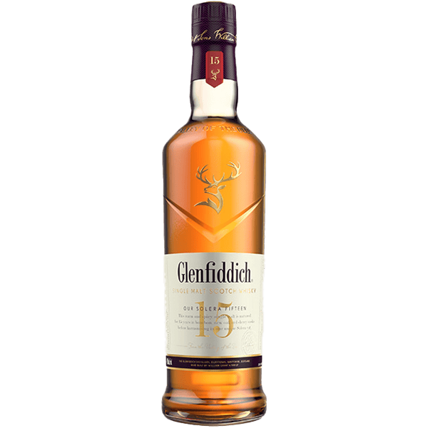 Glenfiddich 15 Year Single Malt Scotch Whisky 750ml bottle