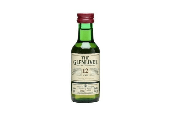Glenlivet Single Malt Scotch 12 Year Old 12x50ML - Liquor On Broadway