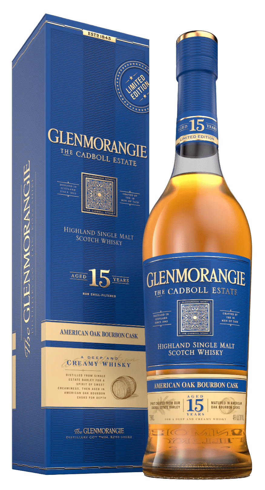 Glenmorangie Cadboll Estate 15 Year Single Malt 750ml - Liquor On Broadway