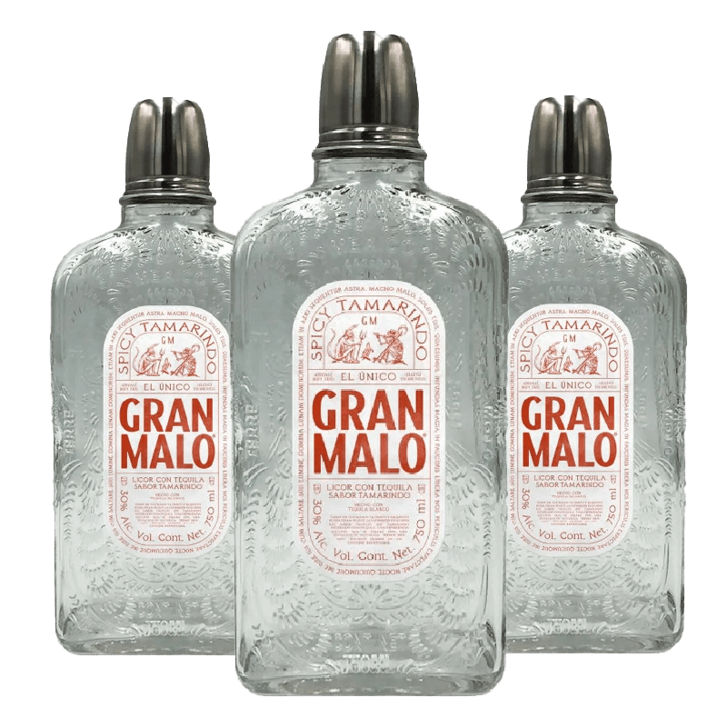 Gran Malo Spicy Tamarindo Tequila 3 Pack 750ml bottles
