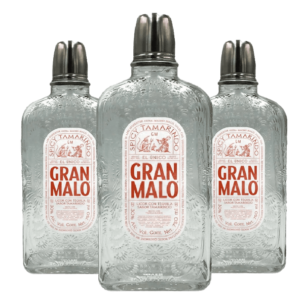 Gran Malo Spicy Tamarindo Tequila 3 Pack 750ml bottles