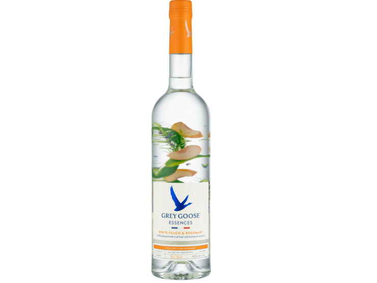 Grey Goose Essences White Peach & Rosemary Vodka (750 ml) - Liquor On Broadway