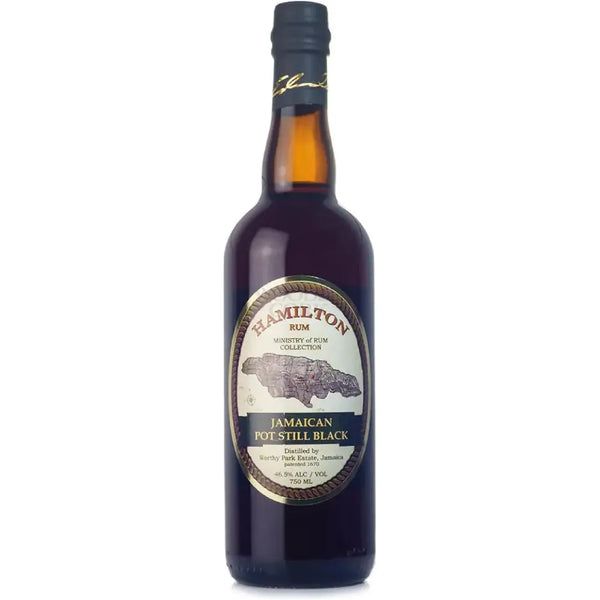 Hamilton Jamaican Pot Still Black Rum 750ml bottle