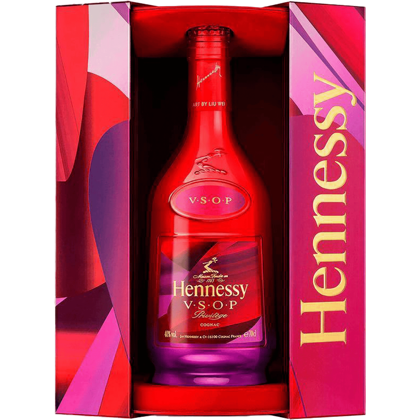 Hennessy VSOP Privelege Cognac Chinese New Year 2021 Liu Wei Artist Edition - Liquor On Broadway