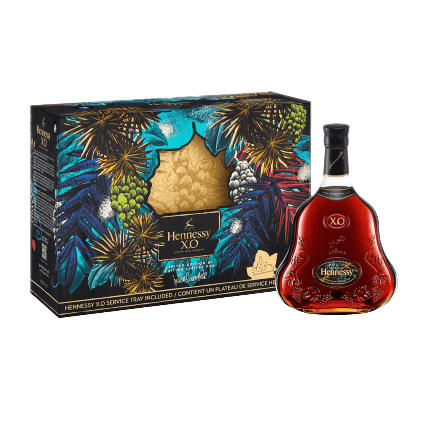 Hennessy X.O Julien Colombier Gift Box – Limited Edition Cognac 750ml - Liquor On Broadway