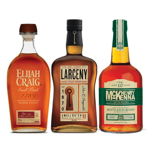 Henry McKenna + Larceny small batch + Elijah Craig Small batch 750ml - Liquor On Broadway