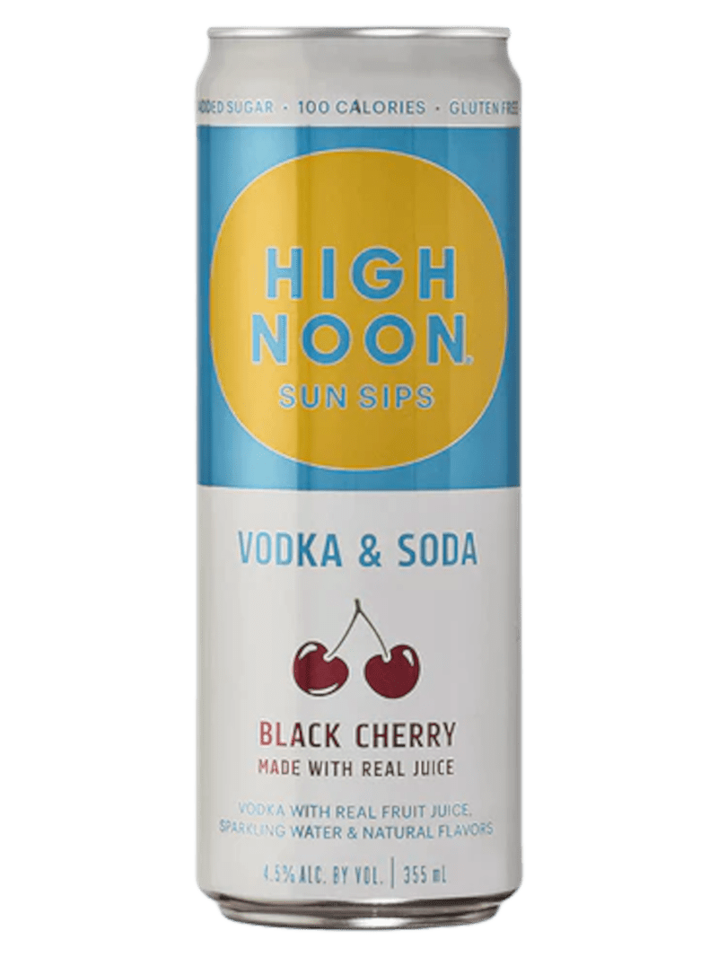 High Noon Beverage Black Cherry 4 Pack 355ml - Liquor On Broadway