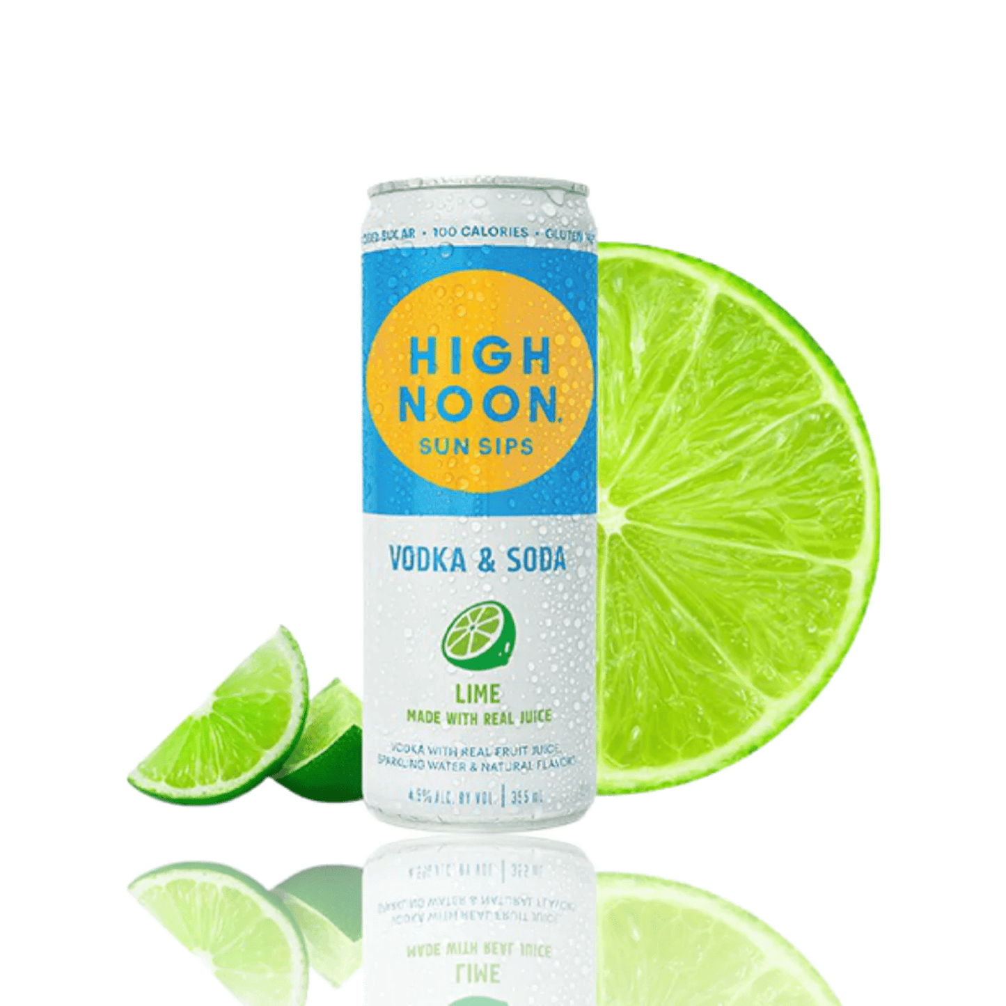 High Noon Beverage Lime 4 Pack 355ml - Liquor On Broadway