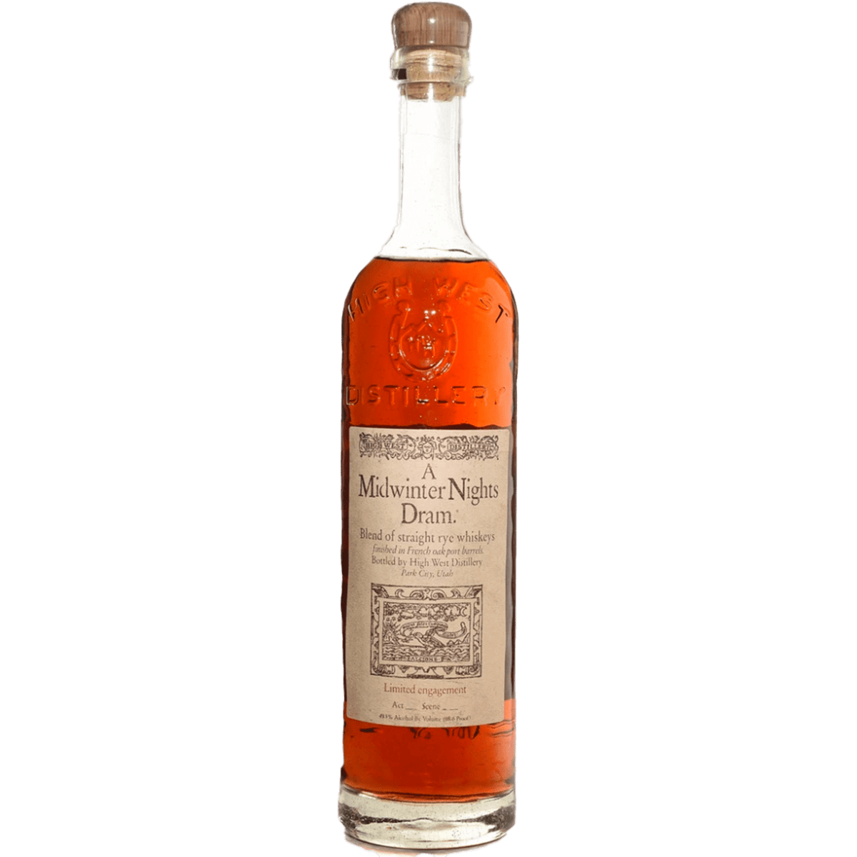 High West A Midwinter Night’s Dram Act 10 Scene 3 Rye – 750 ml