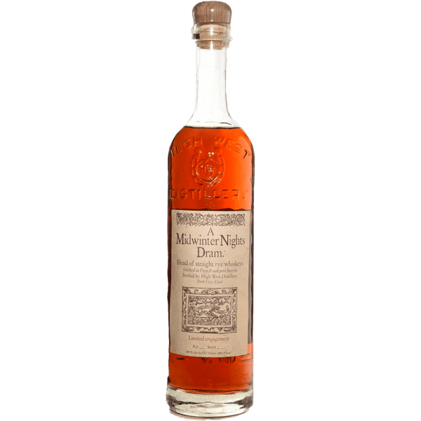 High West A Midwinter Night’s Dram Act 10 Scene 3 Rye – 750 ml