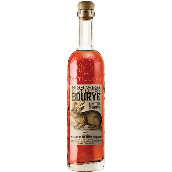 High West Bourye Original Label Blended Straight Bourbon & Rye Whiskey 750ml front bottle