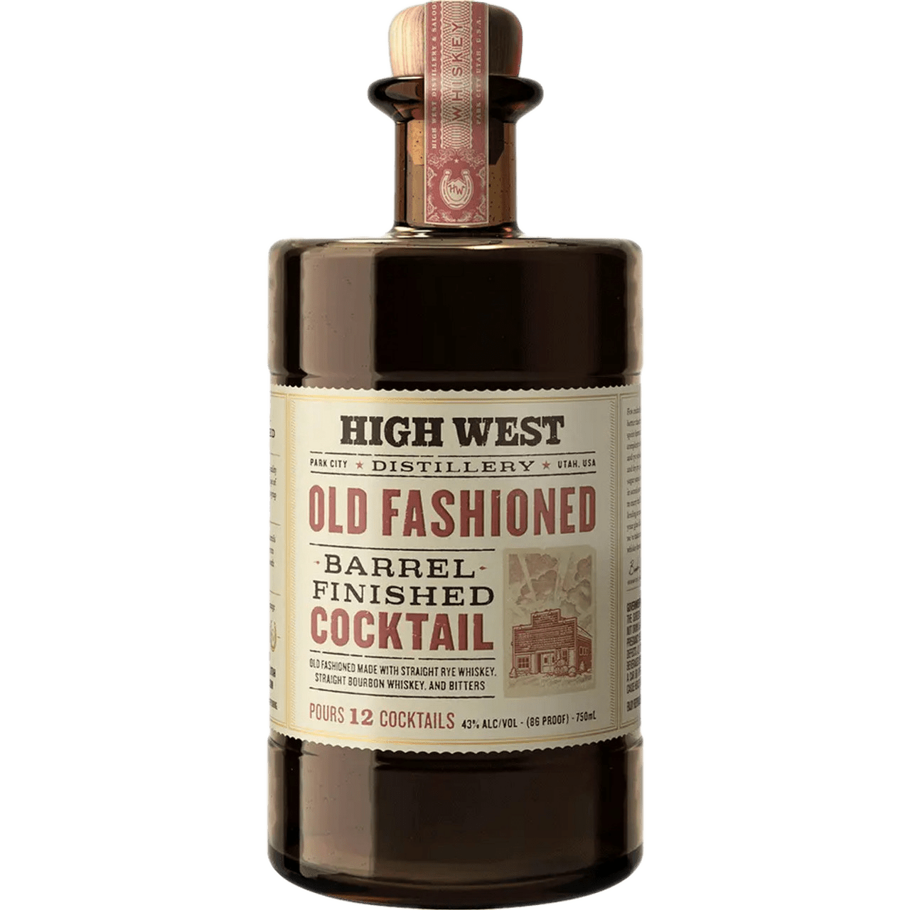 High West Old Fashioned Barrel Finished Cocktail - Liquor On Broadway