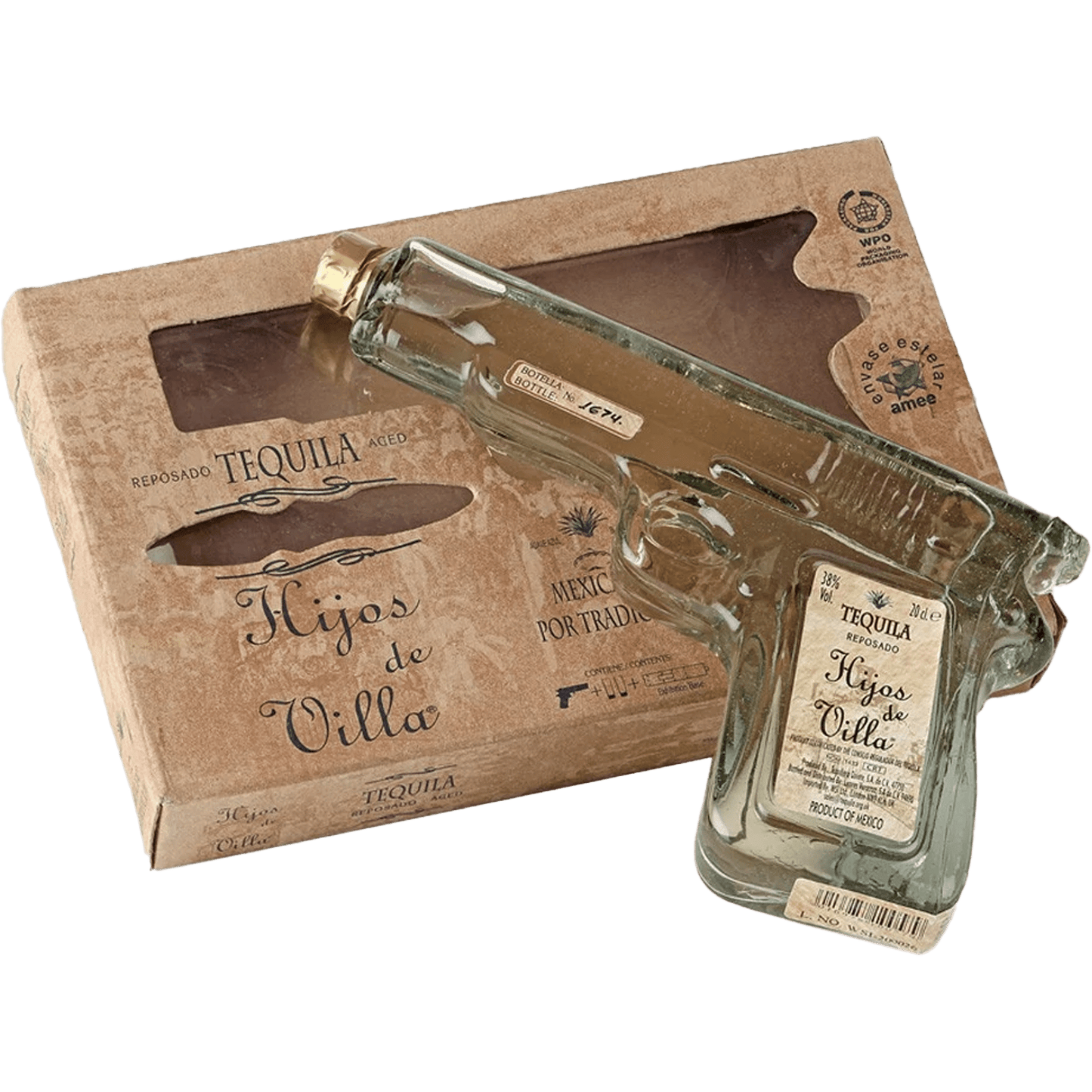 Hijos De Villa Pistol Reposado - 200ml - Liquor On Broadway