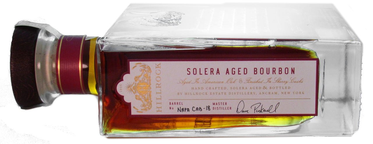 Hillrock Solera Aged Bourbon Napa Cabernet Finish - Liquor On Broadway