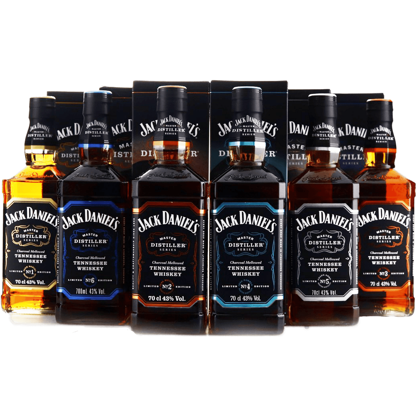 Jack Daniel's Master Distiller Limited 1 to 6 all series - Liquor On Broadway