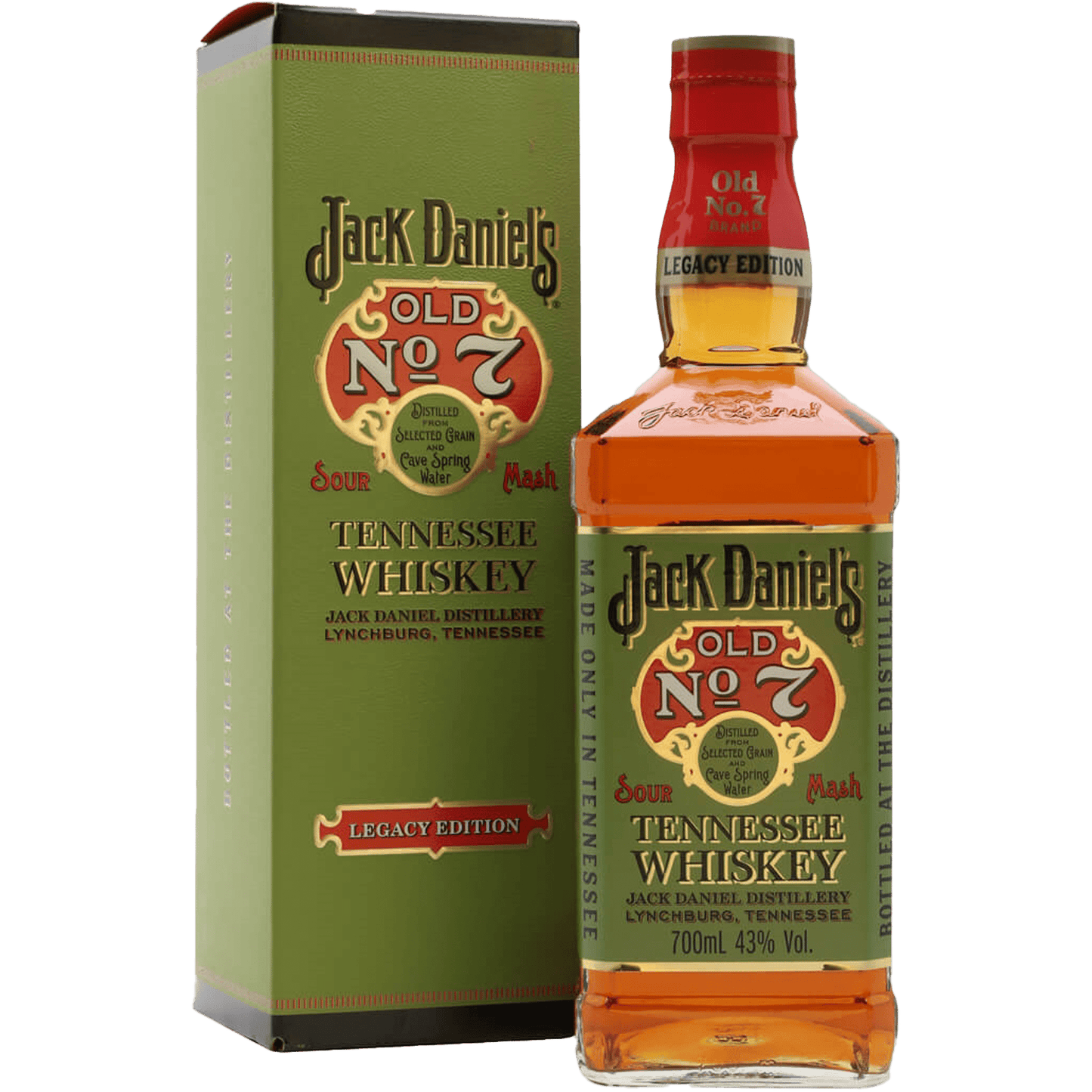 Jack Daniel's Old No 7 Sour Mash Tennessee Whiskey - Liquor On Broadway