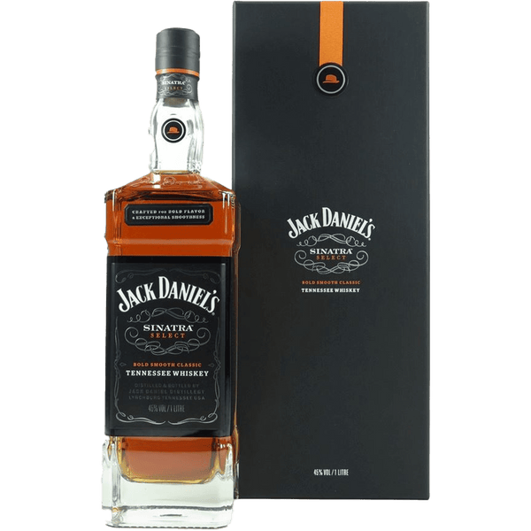 Jack Daniel’s Sinatra Select Tennessee Whiskey 1L front bottle
