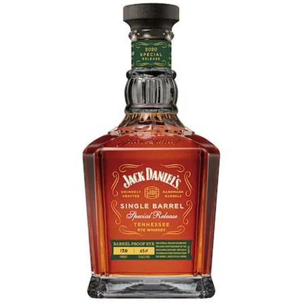 Jack Daniel's Single Barrel Barrel Proof Rye 2020 Special Release 133.1 Proof 750ml bottle