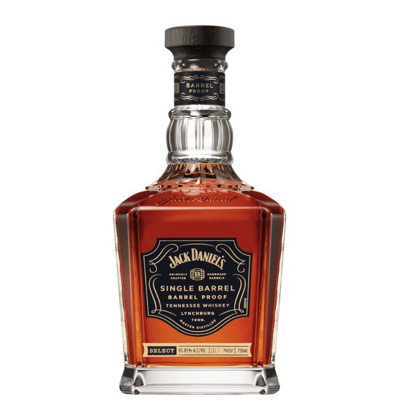 Jack Daniel’s Single Barrel Barrel Proof Tennessee Whiskey 750ml front bottle