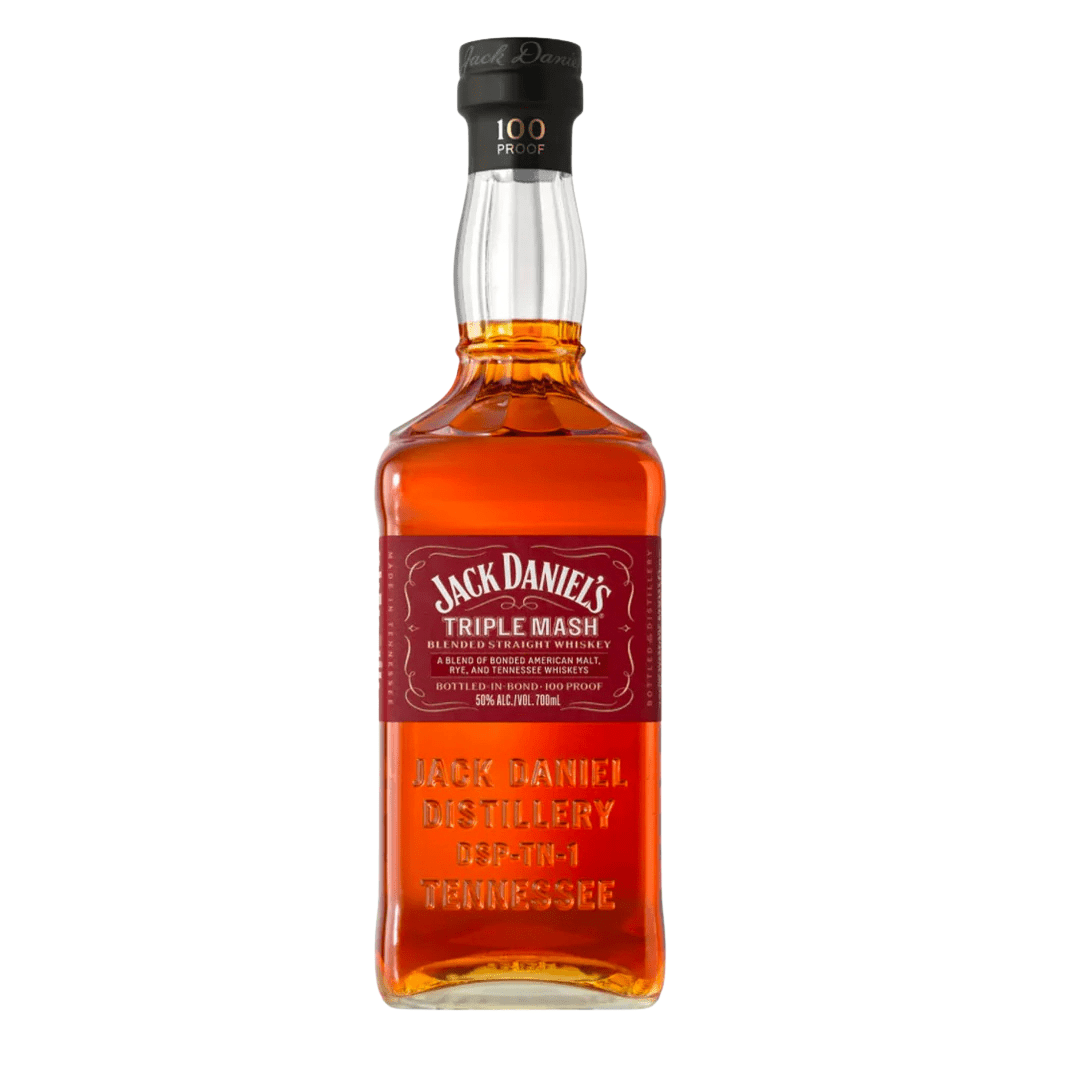 Jack Daniel’s Triple Mash Bottled in Bond Blended Straight Whiskeys 700ml front bottle