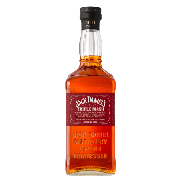 Jack Daniel’s Triple Mash Bottled in Bond Blended Straight Whiskeys 700ml front bottle