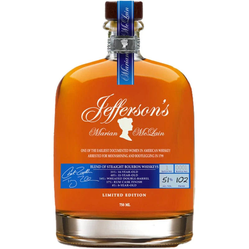 Jefferson’s Very Small Batch Bourbon – 750 ml