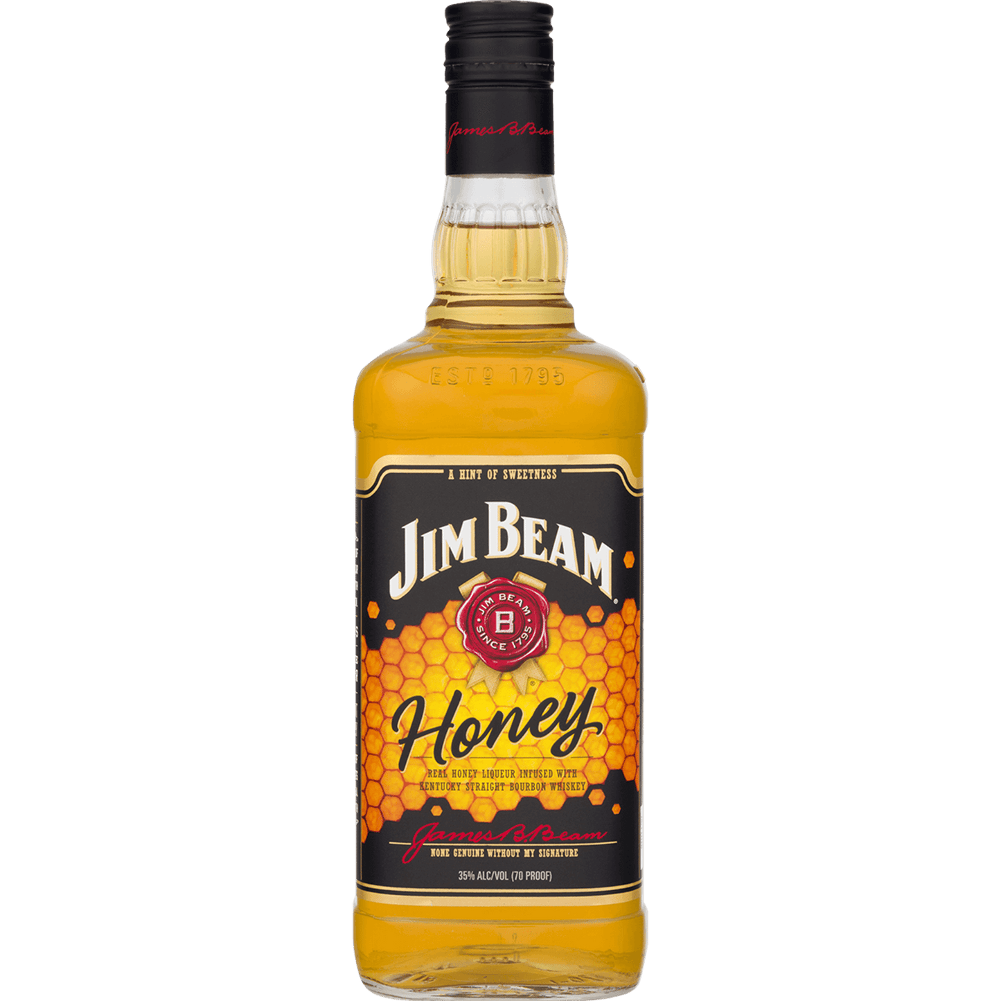 Jim Beam Honey Bourbon Whiskey Bottle - Liquor On Broadway