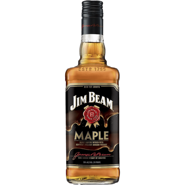 Jim Beam Maple Kentucky Straight Bourbon Whiskey - Liquor On Broadway