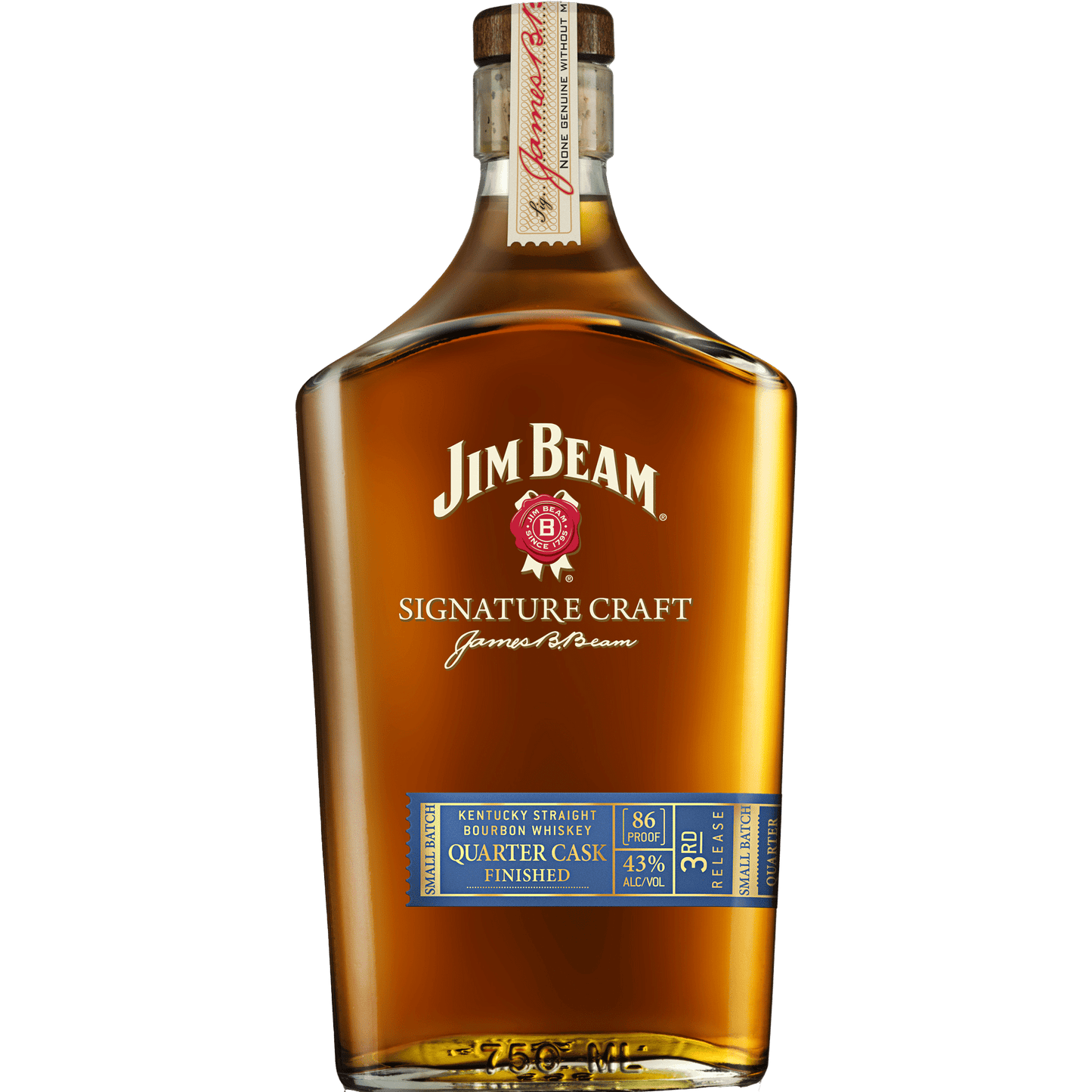 Jim Beam Signature Craft QTR Cask - Liquor On Broadway