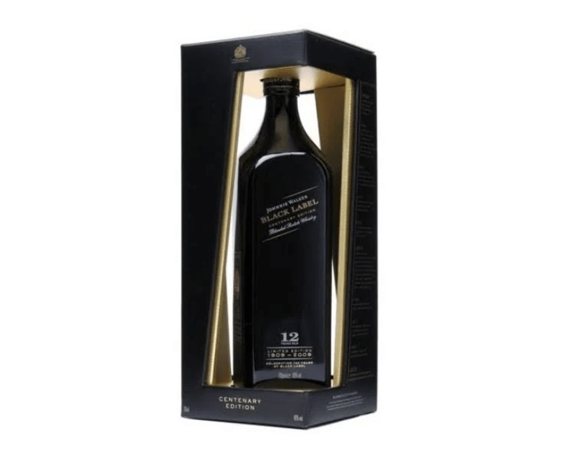 Johnnie Walker Black Label Limited Centenary Edition Blended Scotch Whisky - Liquor On Broadway