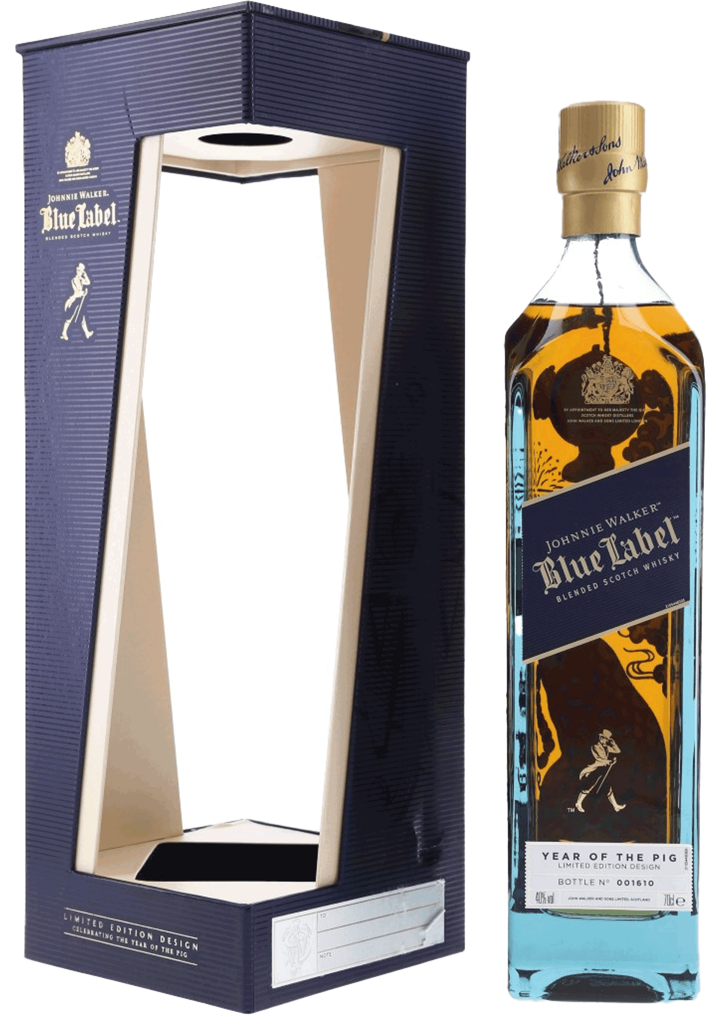 Johnnie Walker Blue Label Year of the Pig Edition 750ml - Limited Edition Whisky - Liquor On Broadway