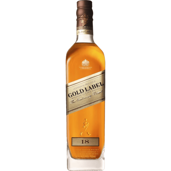 Johnnie Walker Gold Label 18 Year Blended Scotch Whisky 750ml bottle