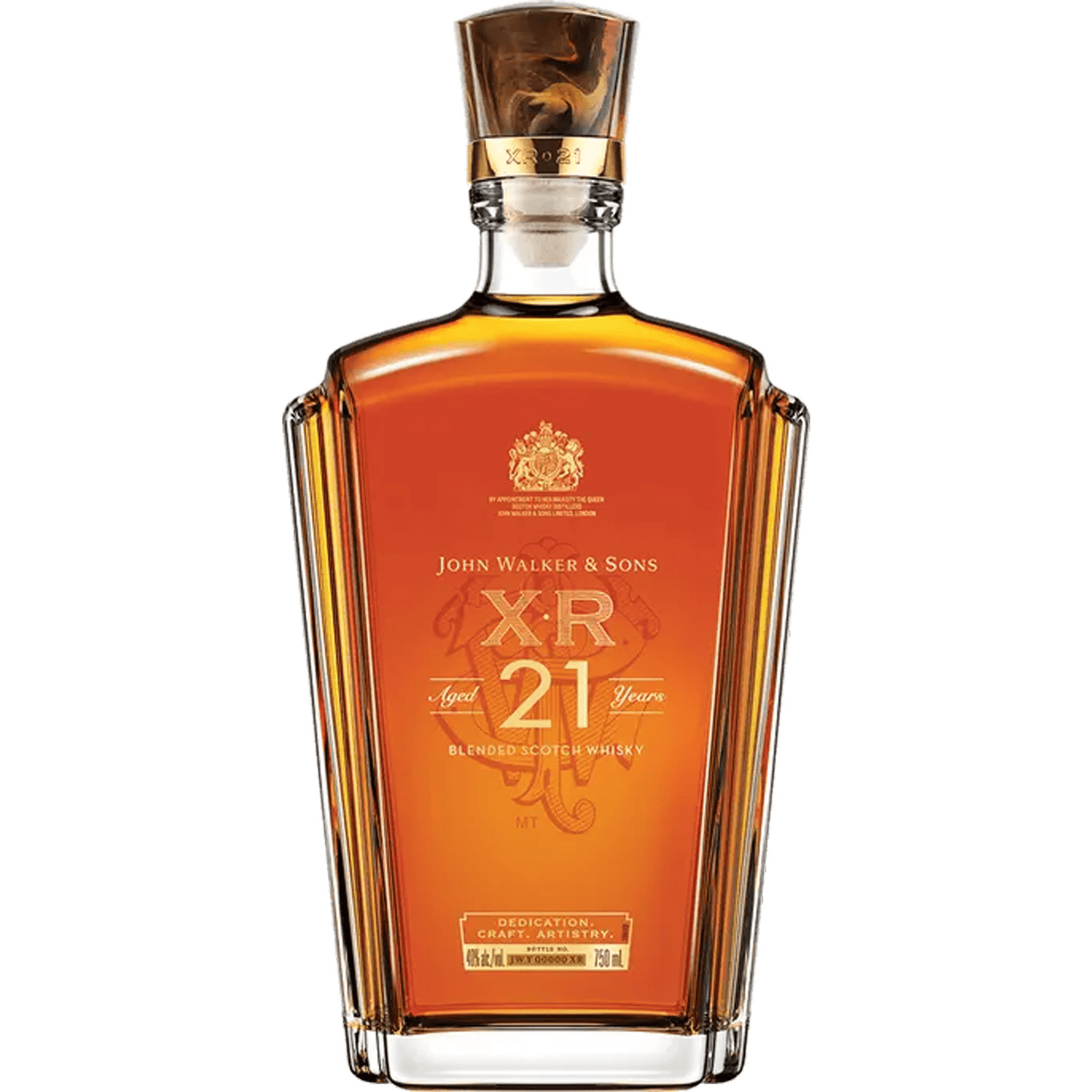 Johnnie Walker & Sons X.R Scotch Whiskey 21 Years - Liquor On Broadway
