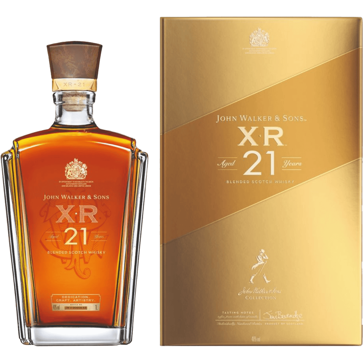 Johnnie Walker XR 21 Year Blended Scotch Whisky 750ml bottle