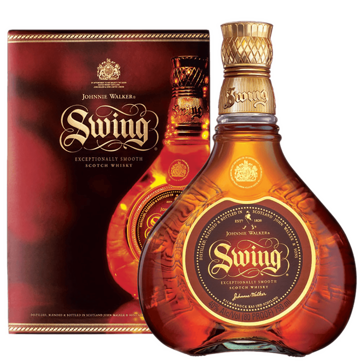 Johnnie Walker Swing Whiskey - Liquor On Broadway