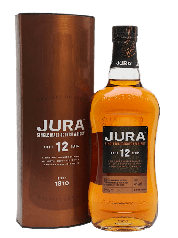 Jura 12 Year Old Island Single Malt Scotch Whisky - Liquor On Broadway