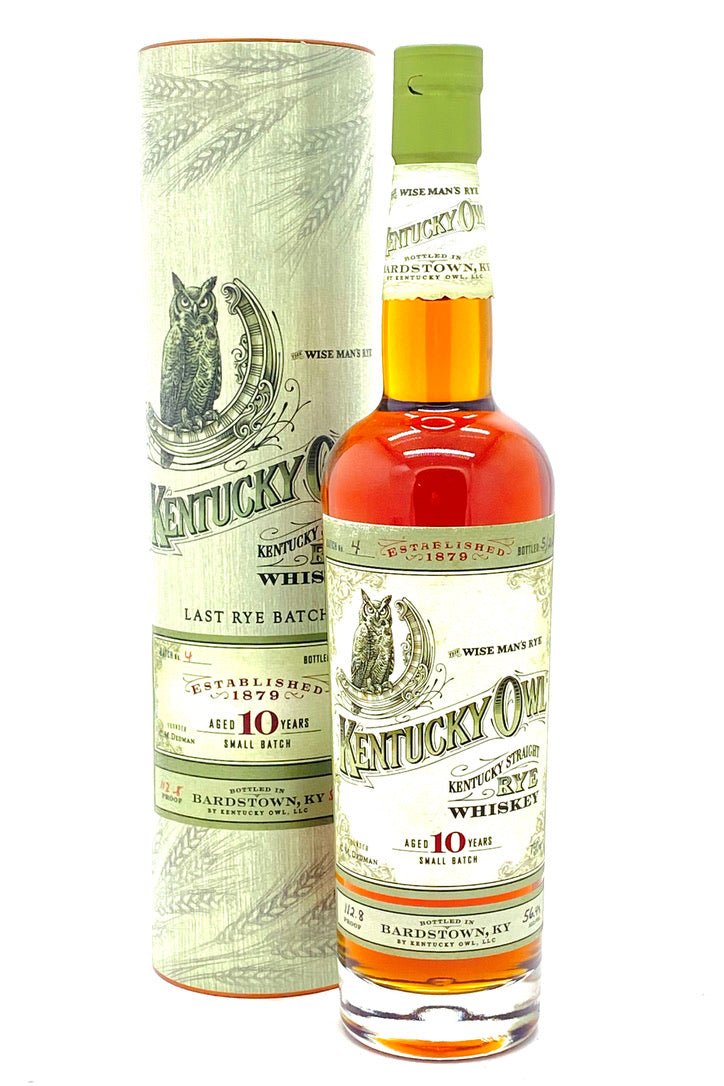 Kentucky Owl 10 year old Last Rye Batch - Liquor On Broadway