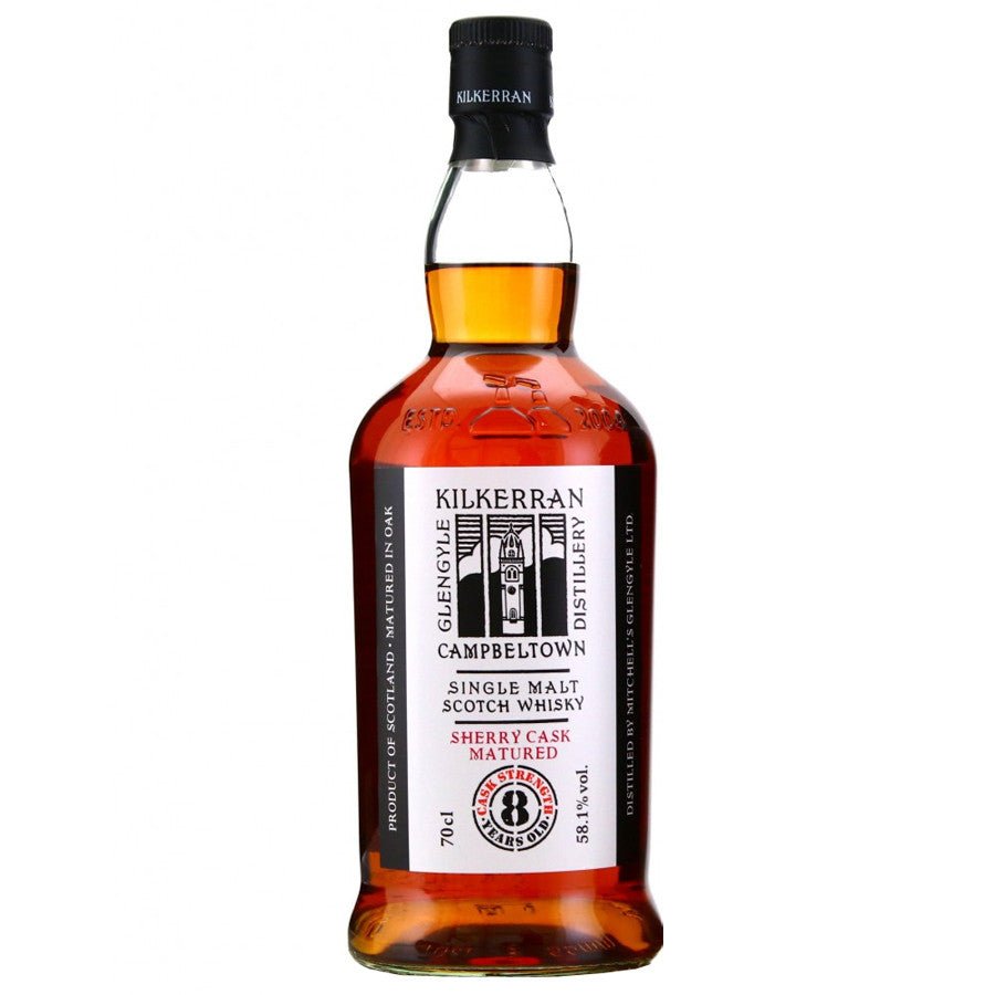 Kilkerran Sherry Cask Matured 8 Year Old Single - Liquor On Broadway