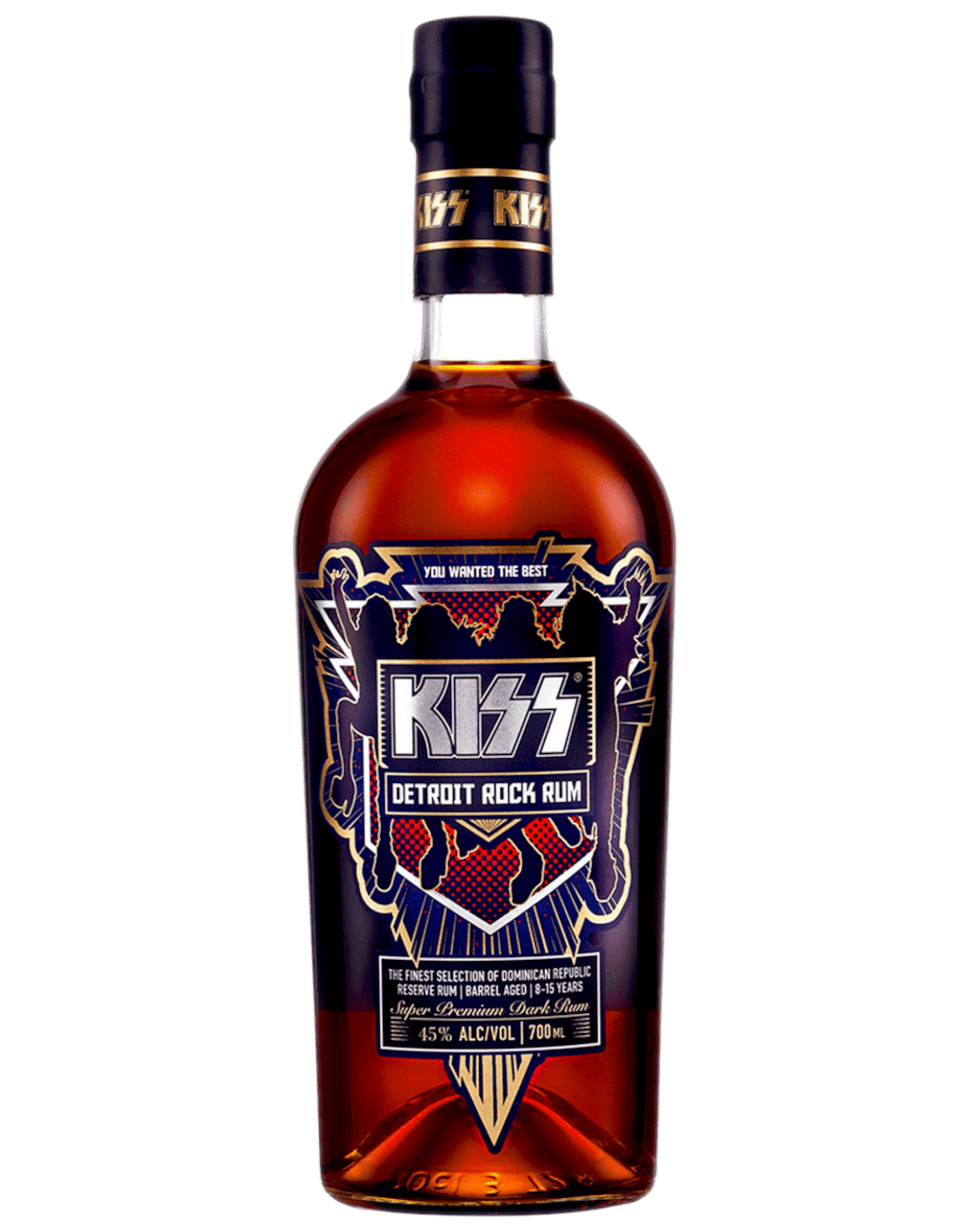 Kiss Detroit Rock Rum - Liquor On Broadway