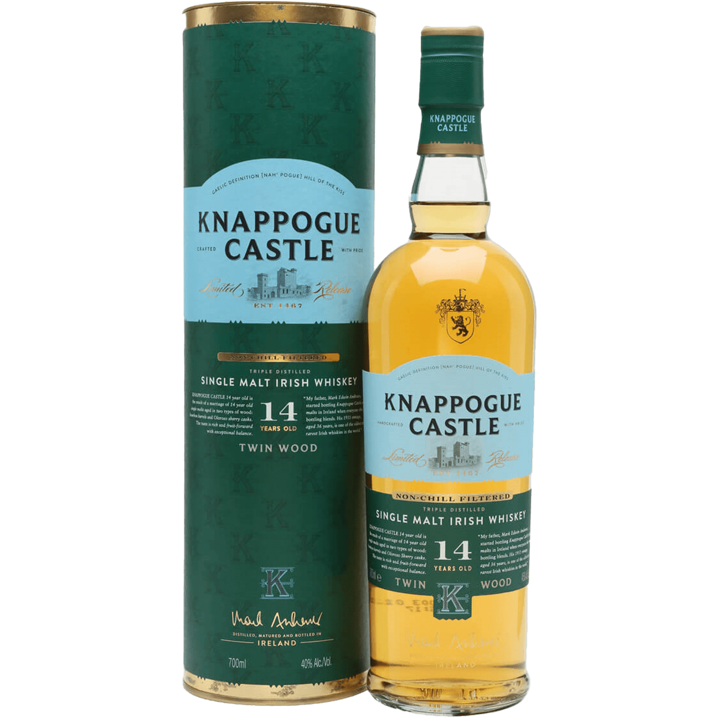 Knappogue Castle 14 Year Irish Whiskey - Liquor On Broadway