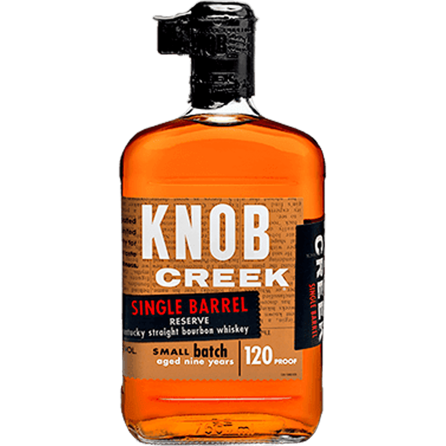 Knob Creek Single Barrel Reserve Bourbon Whiskey - Liquor On Broadway