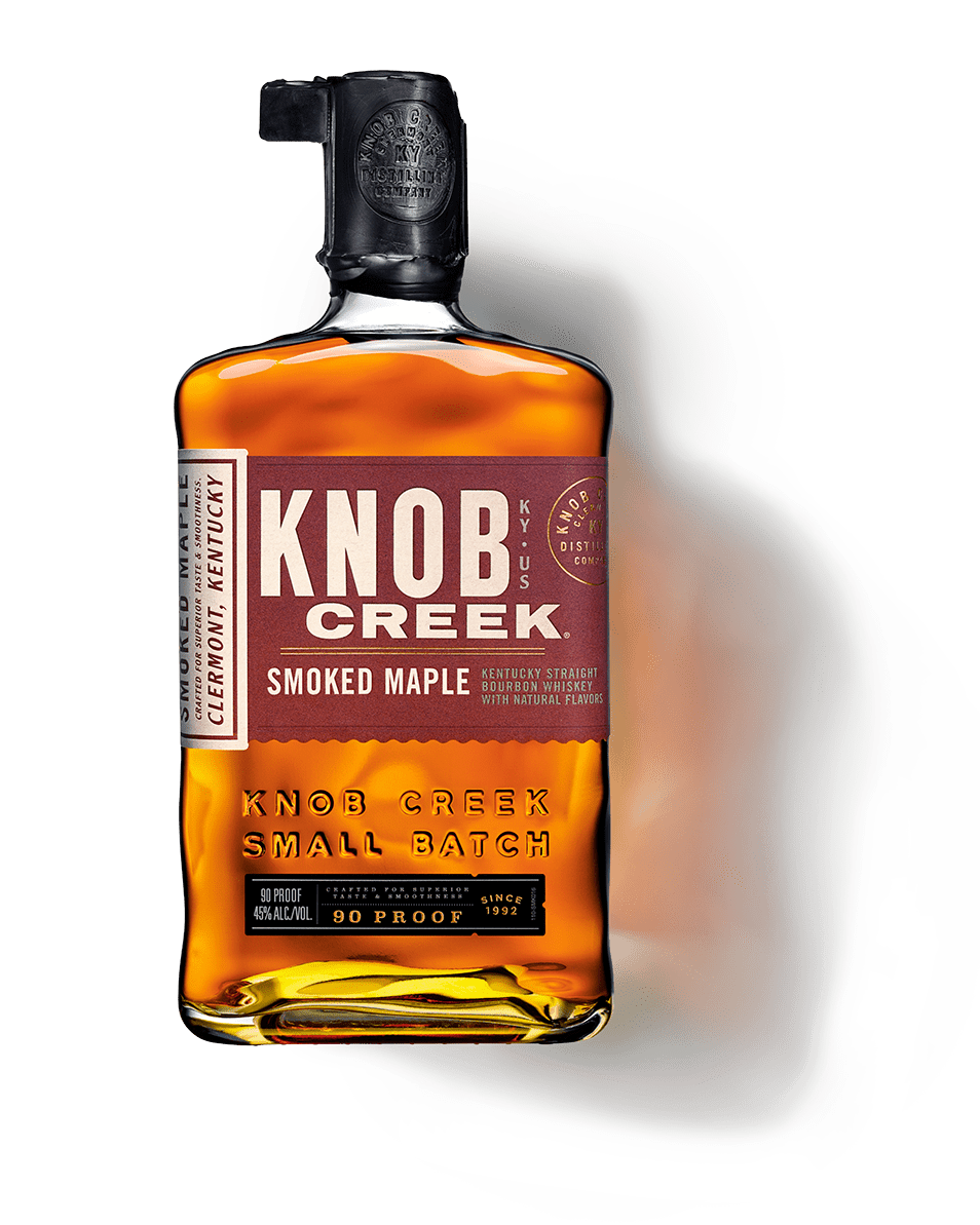 Knob Creek Smoked Maple Bourbon Whiskey - Liquor On Broadway