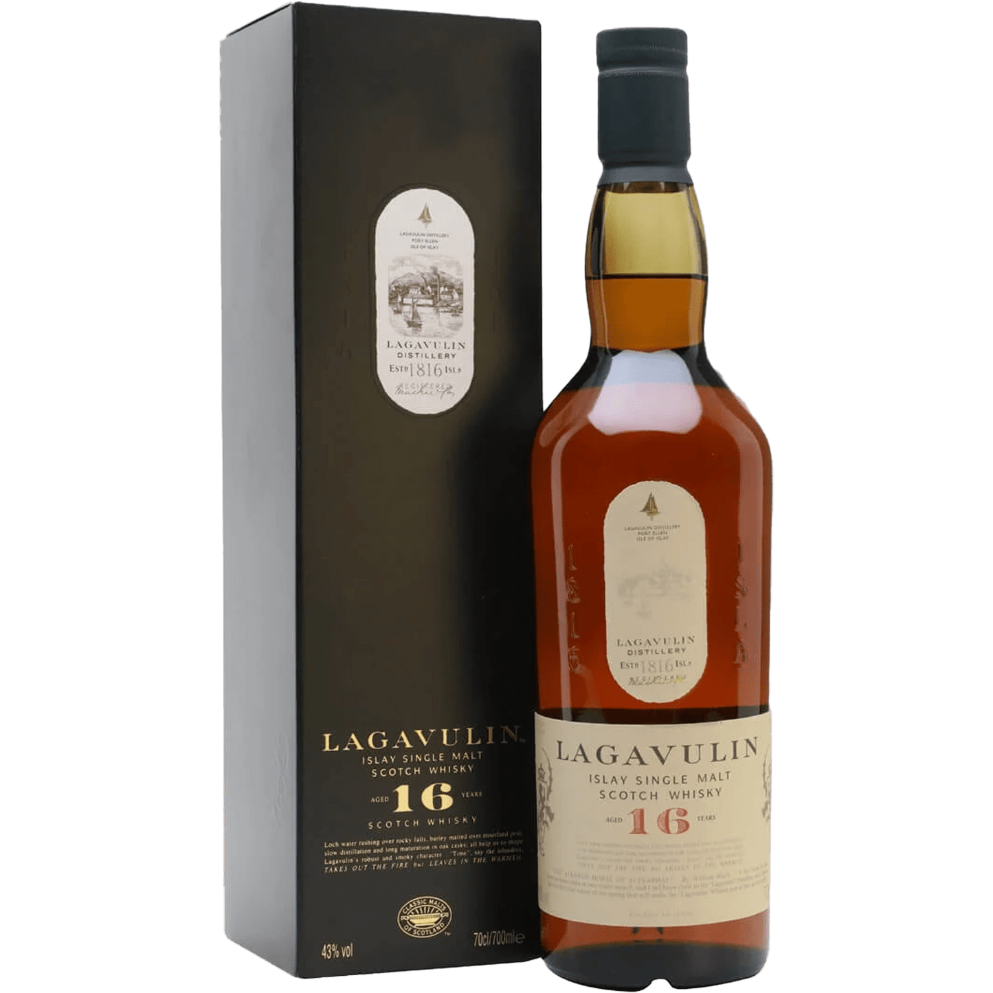 Lagavulin Islay 16 Year Old Single Malt Whiskey - Liquor On Broadway
