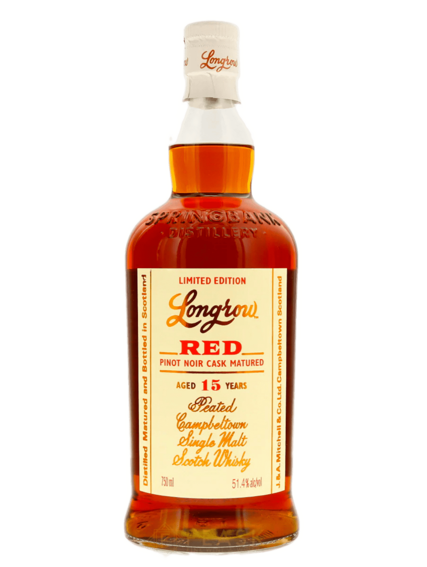 Longrow Red 15 Year Old Pinot Noir Cask Matured - Liquor On Broadway